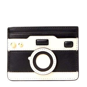 NWT!!!! Kate Spade camera card holder with gift box and dust bag